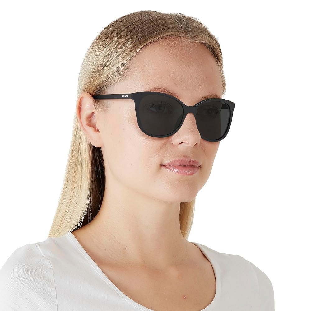 Amazon | [コーチ] サングラス 0HC8271U 500287 Black/DARK GREY